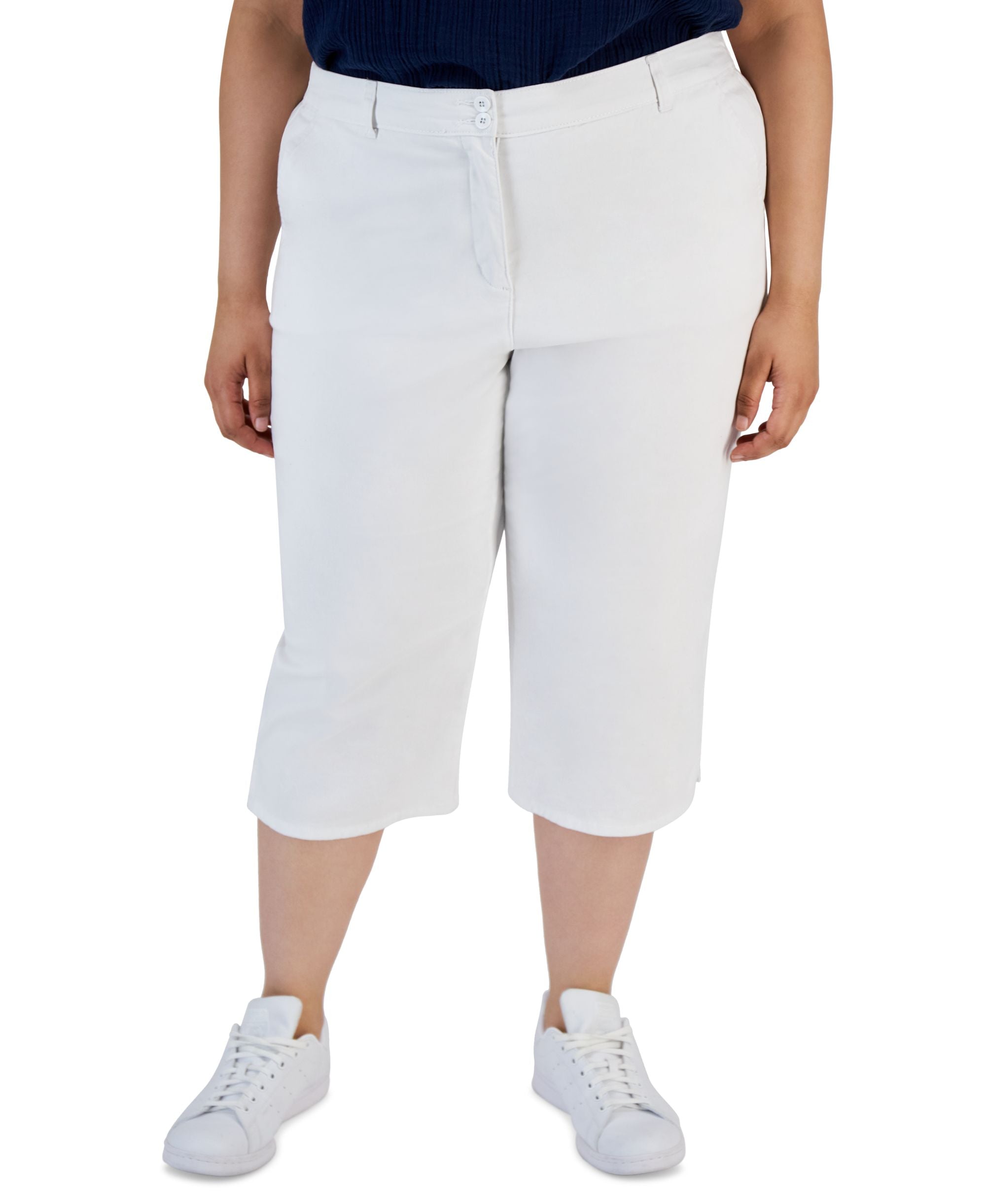 Karen Scott Plus Size Comfort Waist Capri Pants