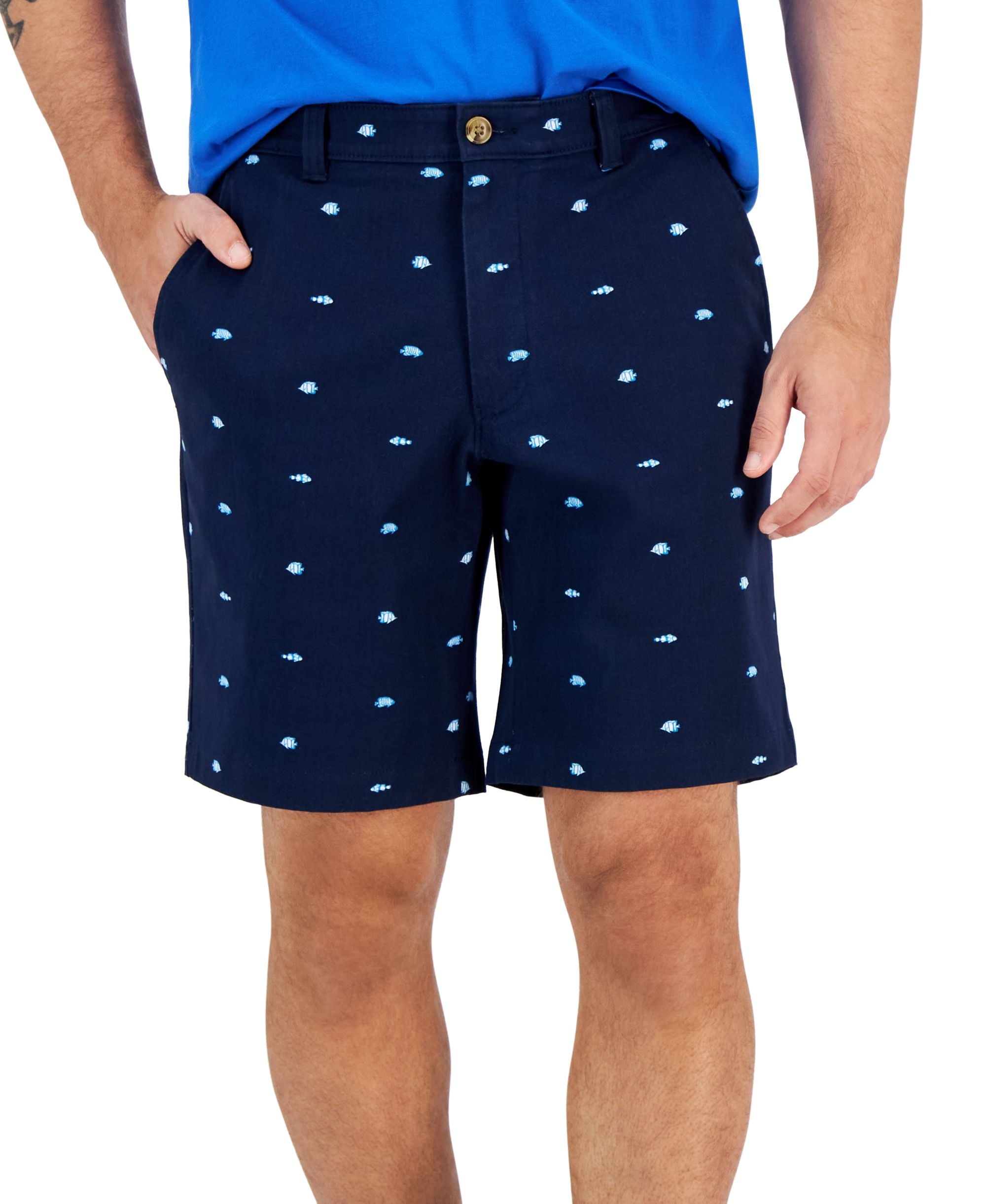 Men's Tropic Fish Schiffli Shorts
