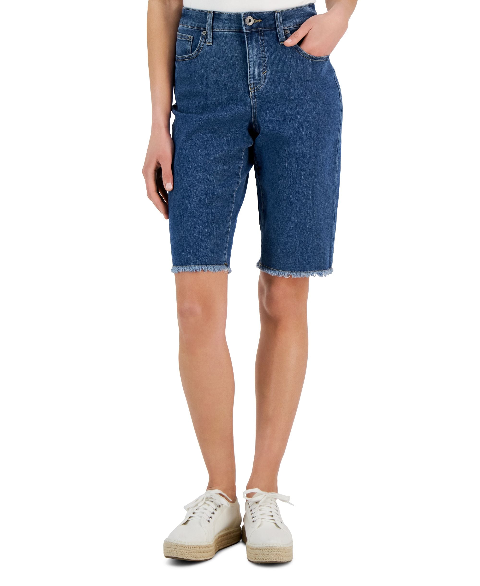 Women's Cutoff Bermuda Shorts