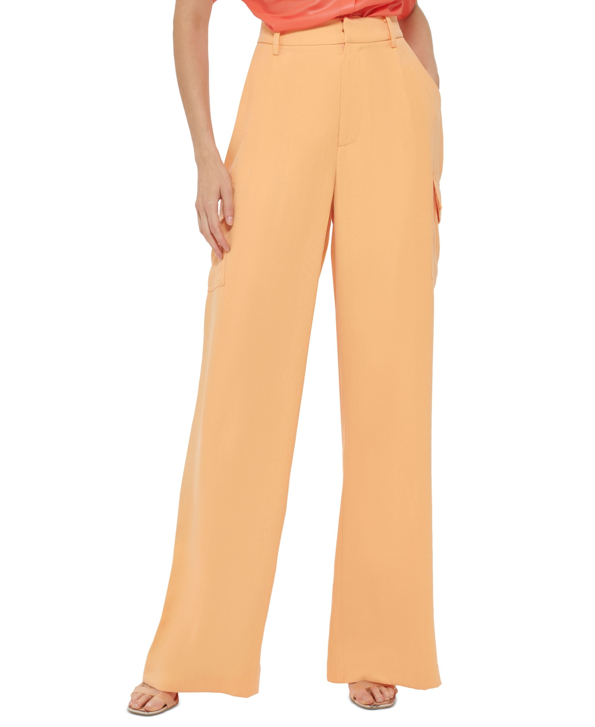 Women's High-Rise Wide-Leg Pants