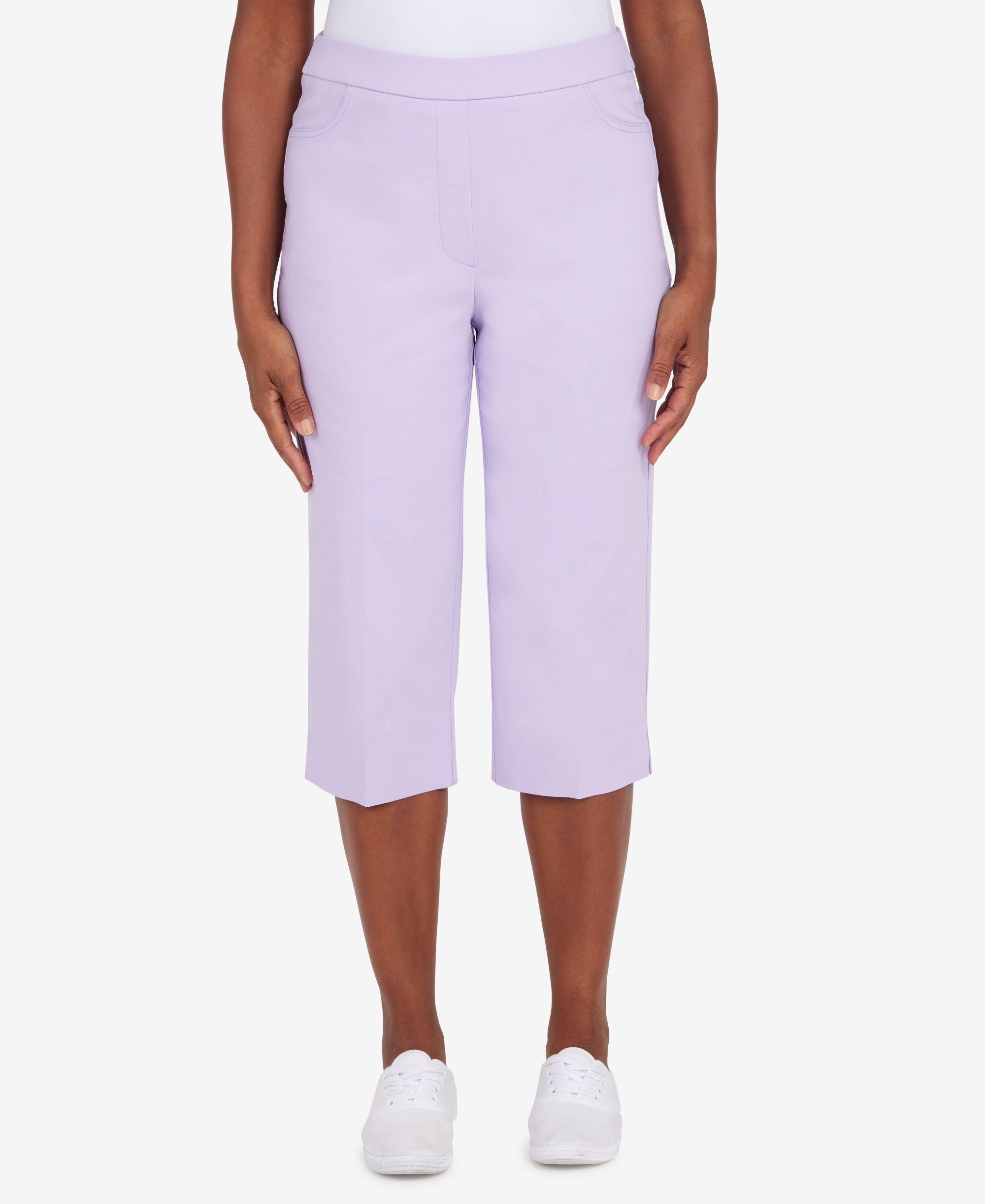 Petite Classic Allure Super Stretch Pull-On Clam Digger