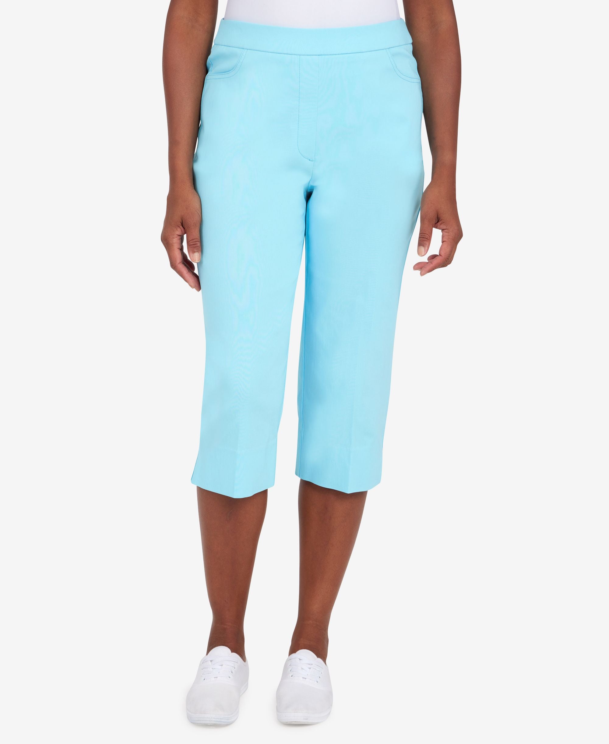 Petite Classic Allure Super Stretch Pull-On Clam Digger