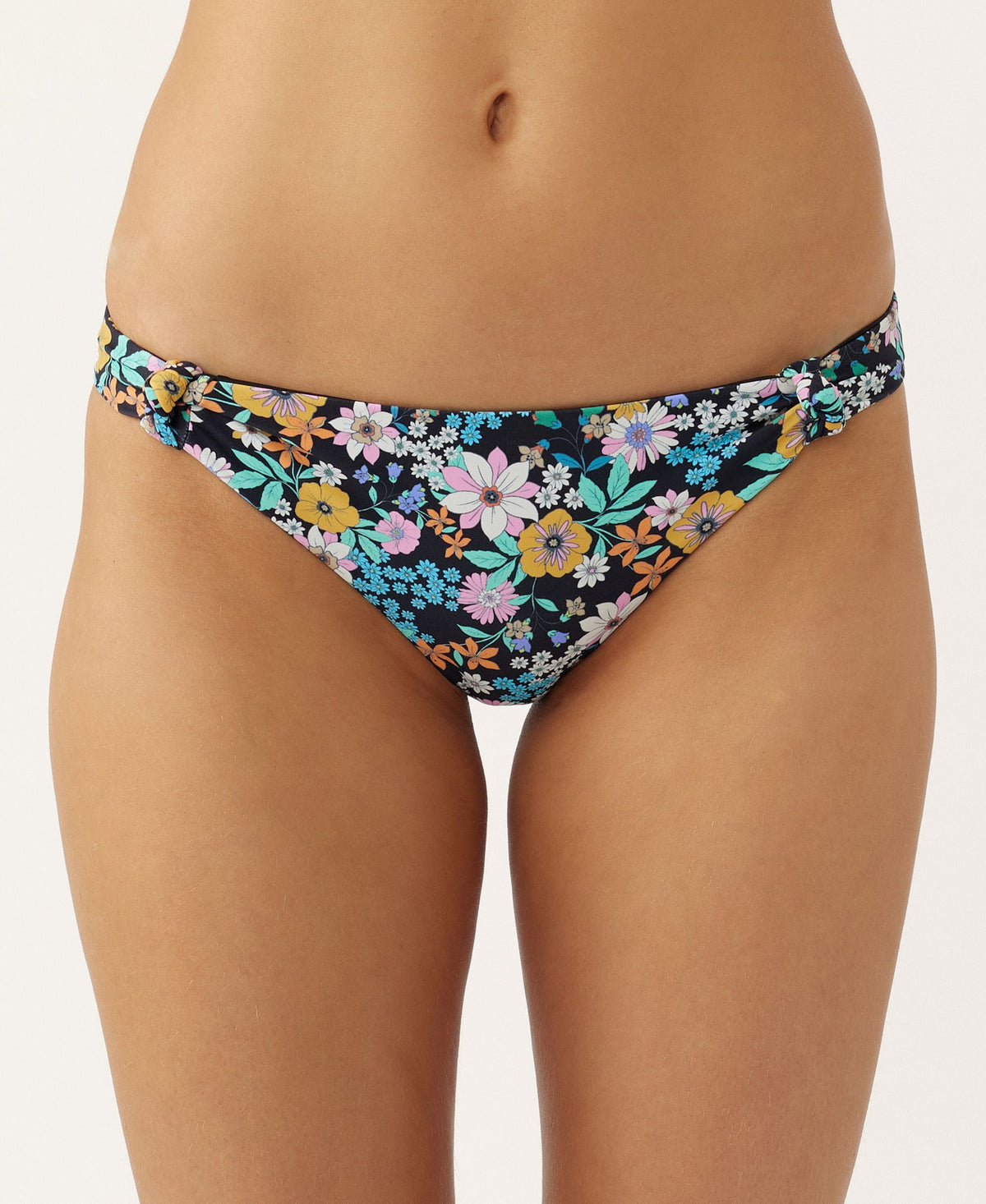 Juniors' Tatum Alamitos Floral-Print Hipster Bottoms