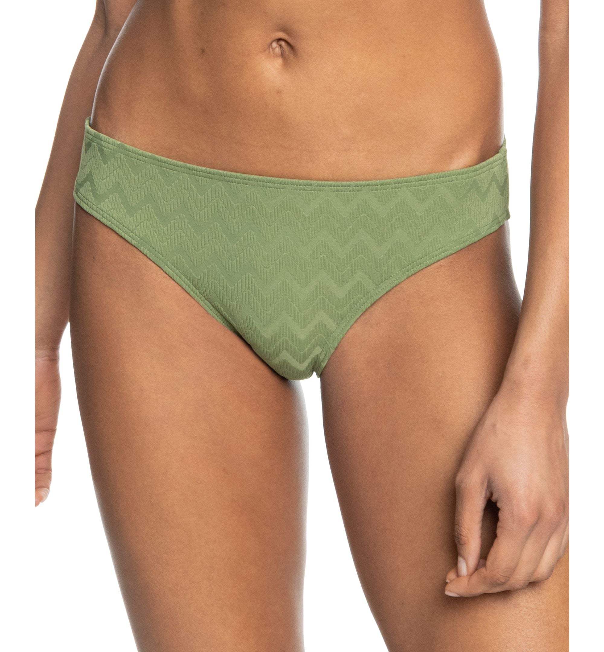 Juniors' Current Coolness Textured Hipster Bikini Bottoms