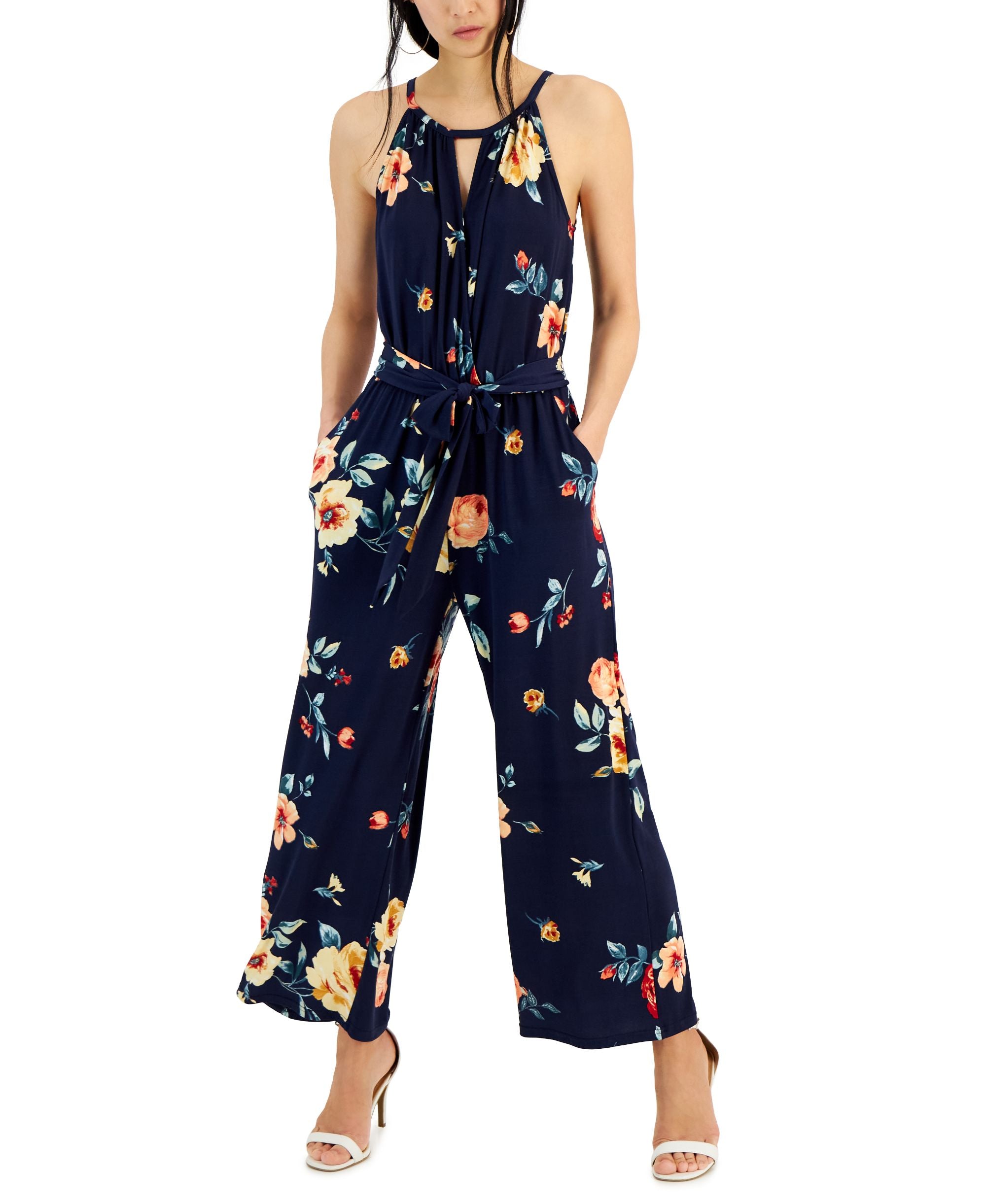 JPR Studio Printed Sleeveless Jumpsuit