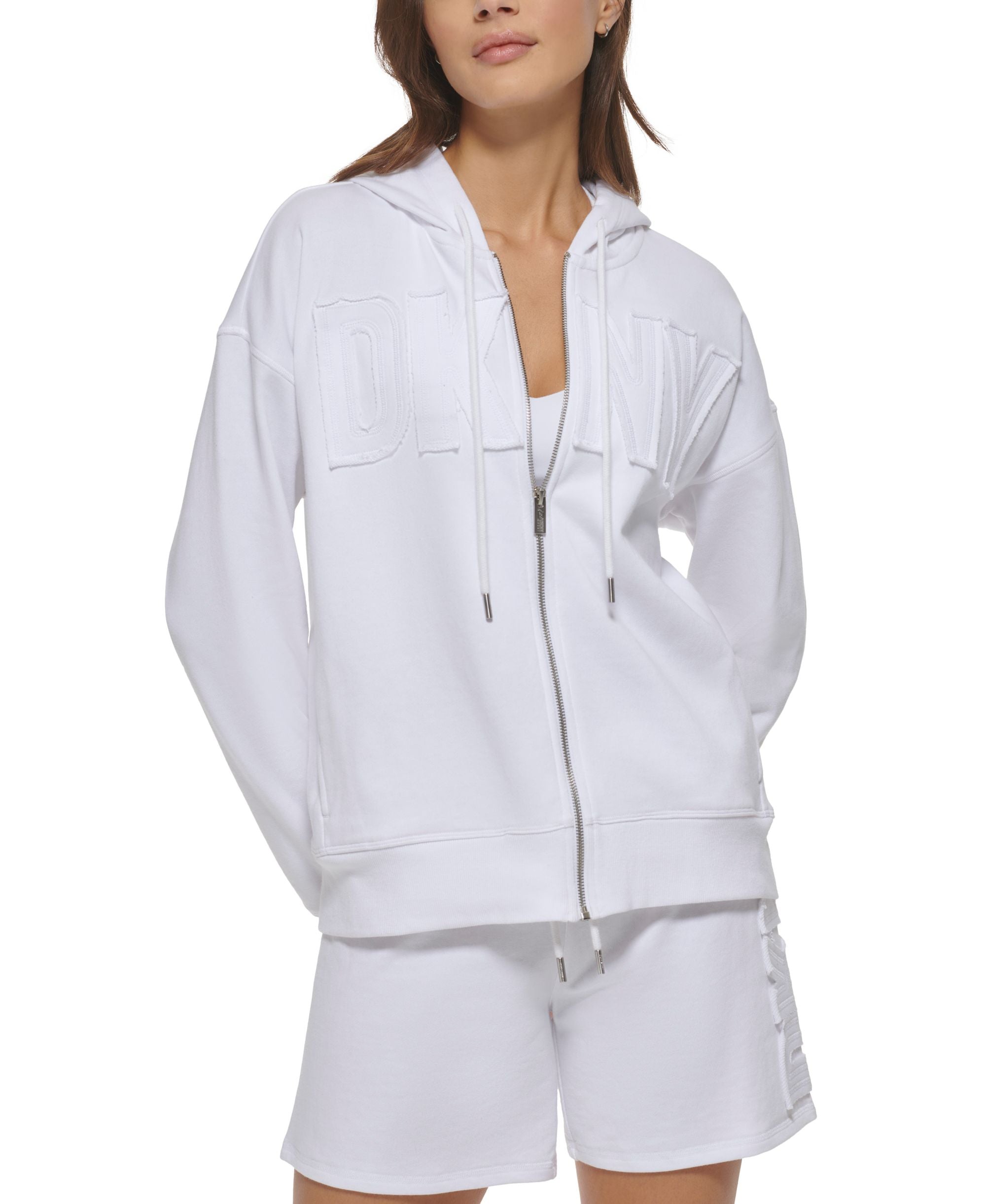 Women's Logo-Appliqué Full-Zip Hoodie