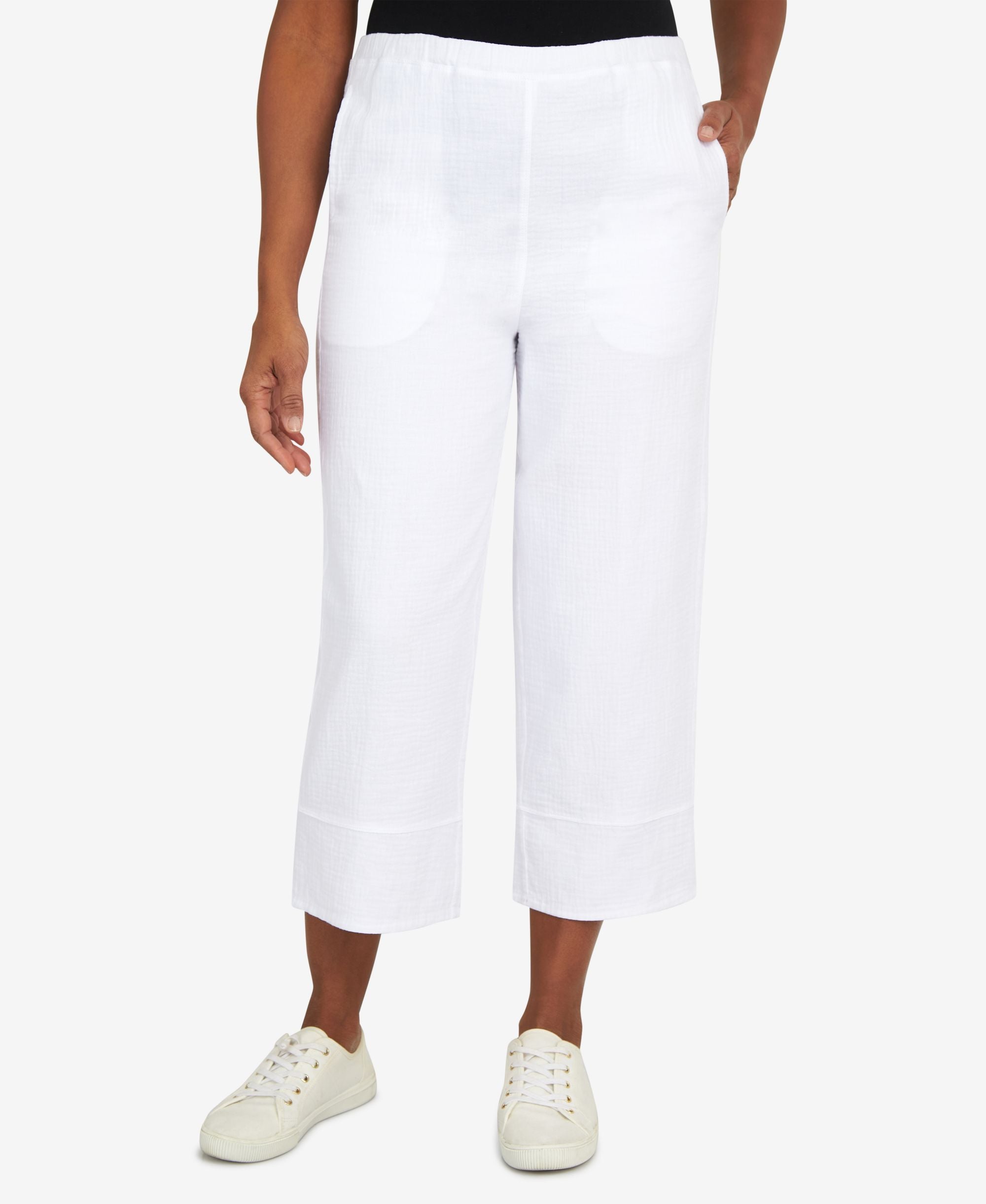Women's Set Sail Nautical Wide Leg Pants