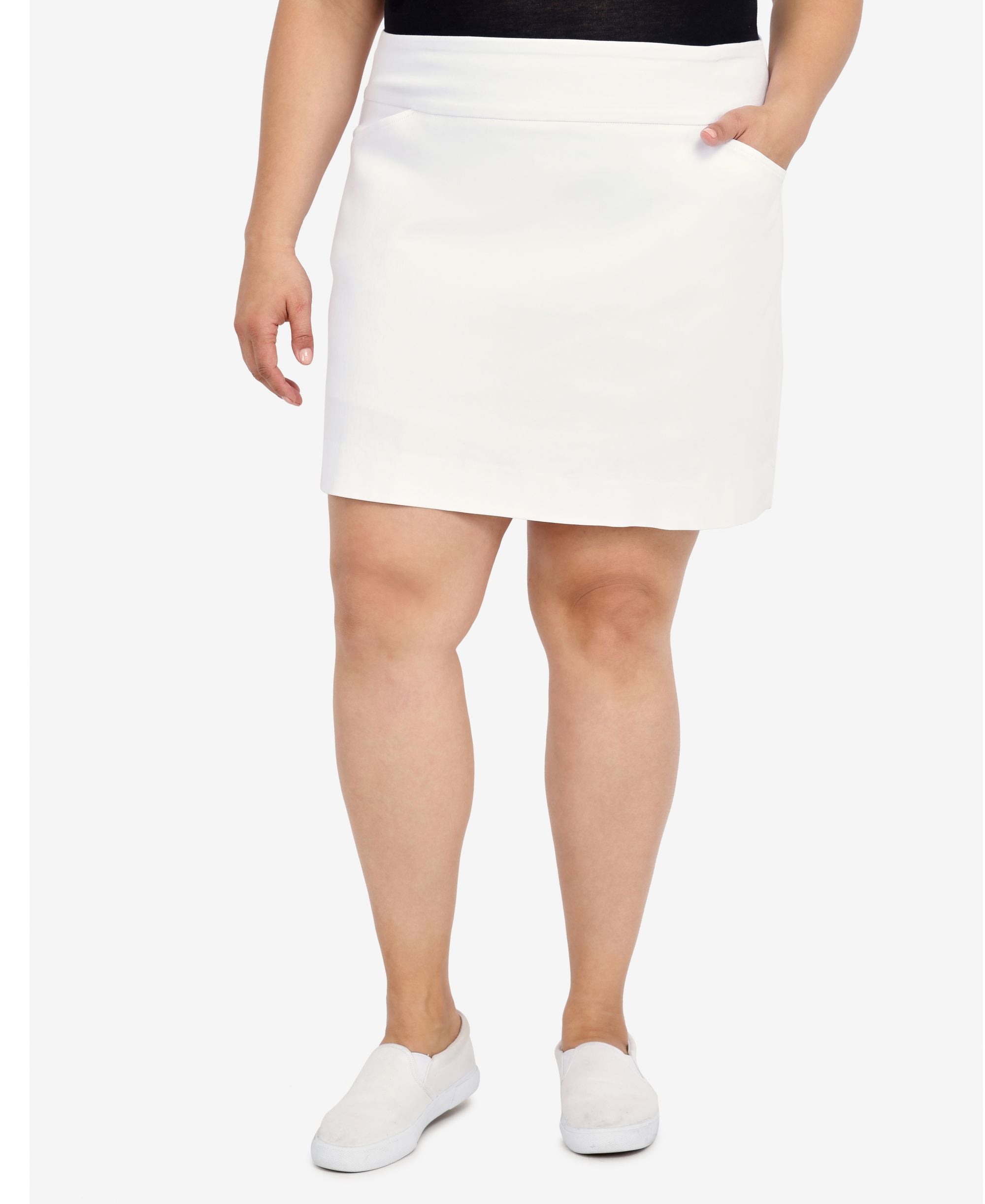 Plus Size Summer In The City Casual Fit Allure Skort