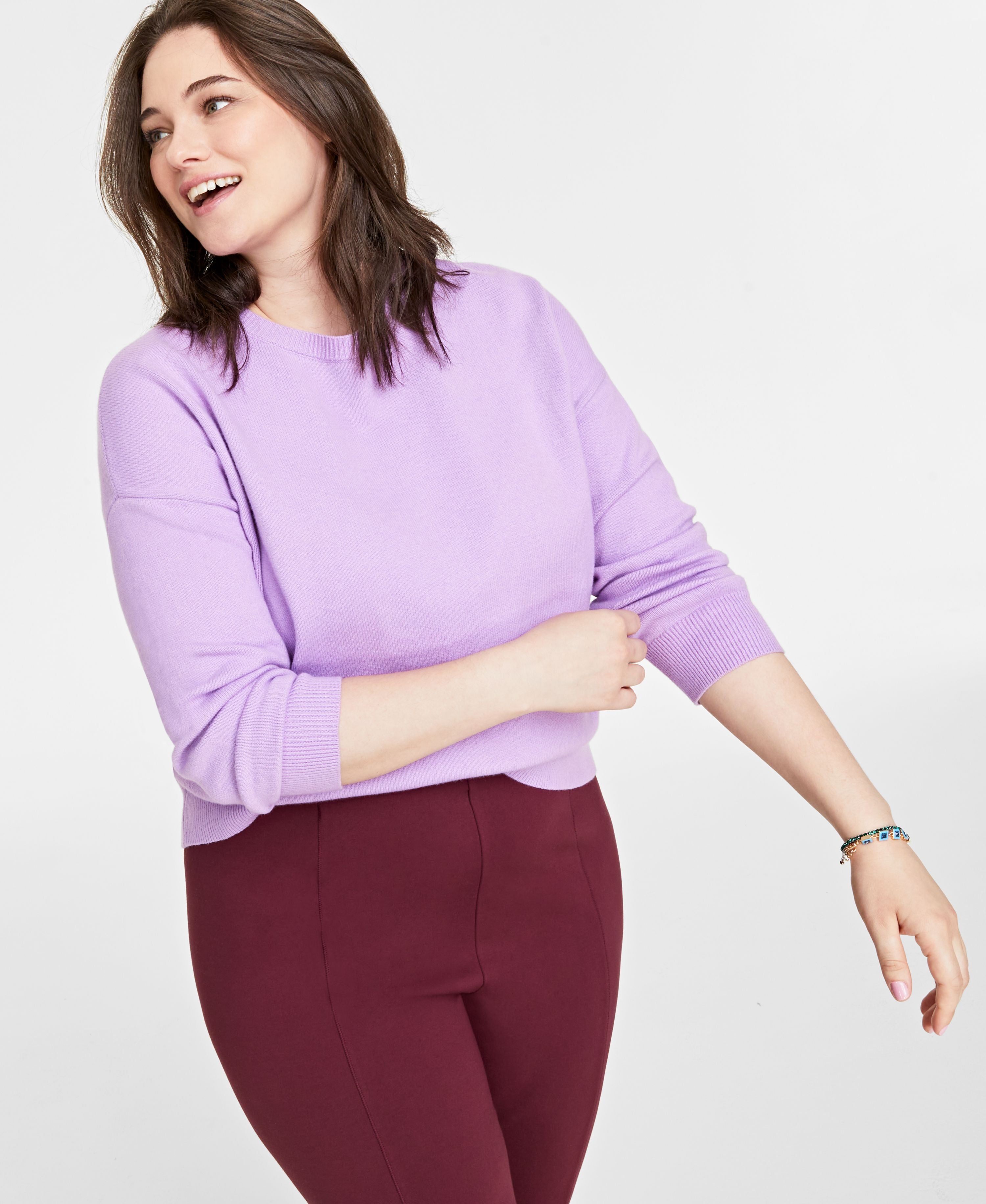 Plus Size Crewneck Sweater