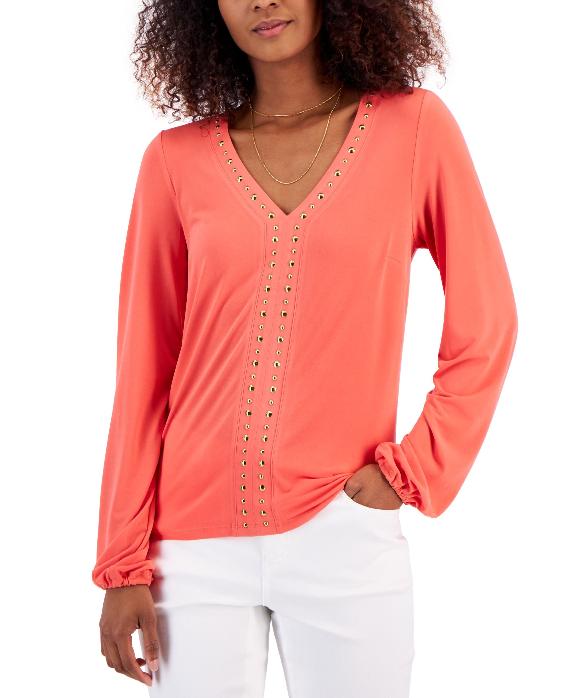Women's Studded Top
