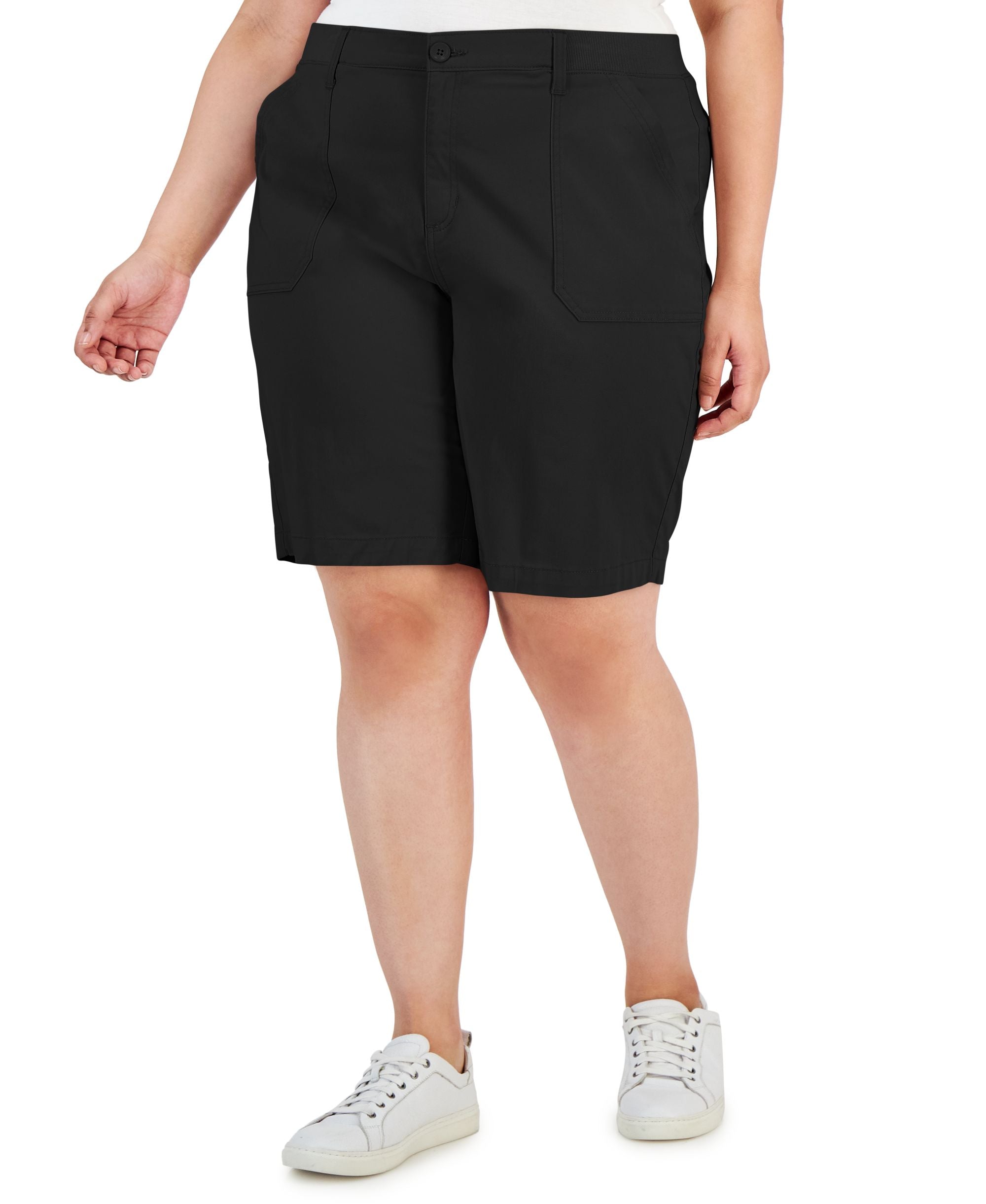 Plus Size Bermuda Shorts