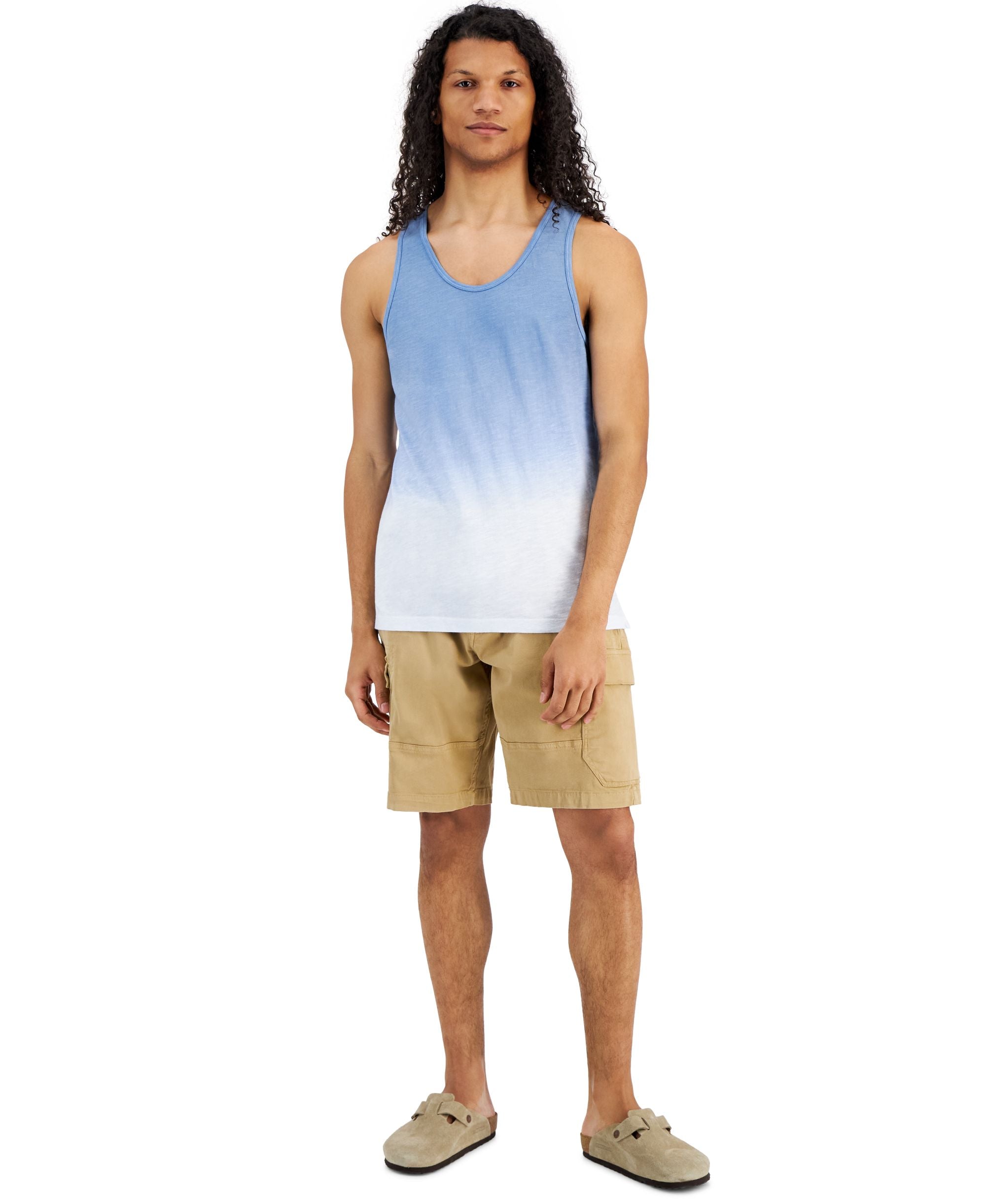 Men's Regular-Fit Ombr� Tank