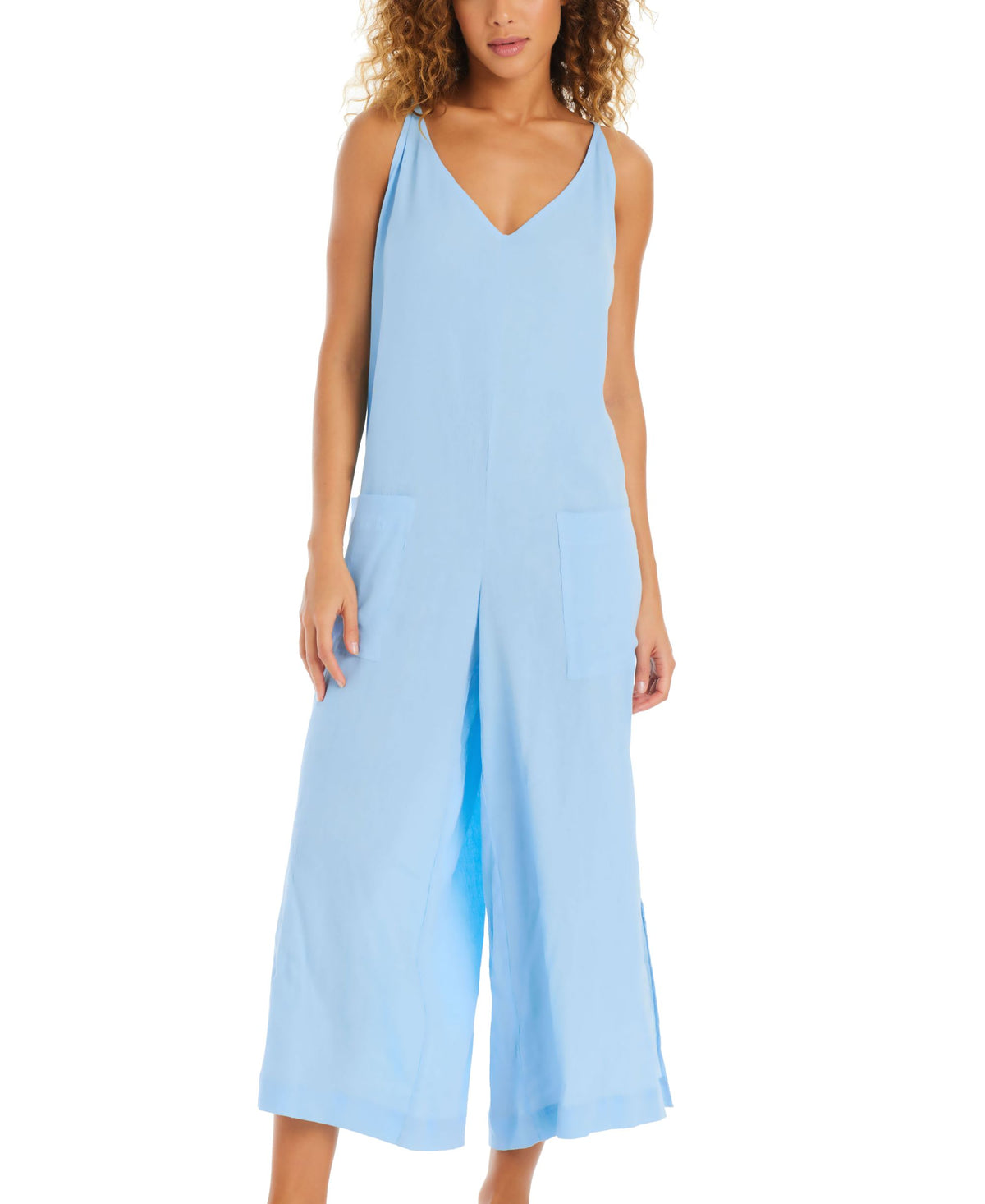 Women's Fresh Squeezed Sleeveless Cover-Up Jumpsuit