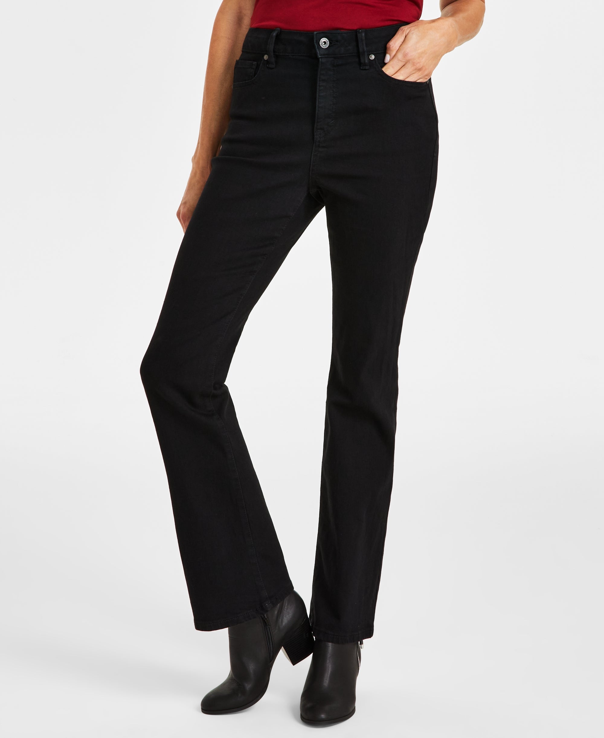 Women's High Rise Bootcut Jeans