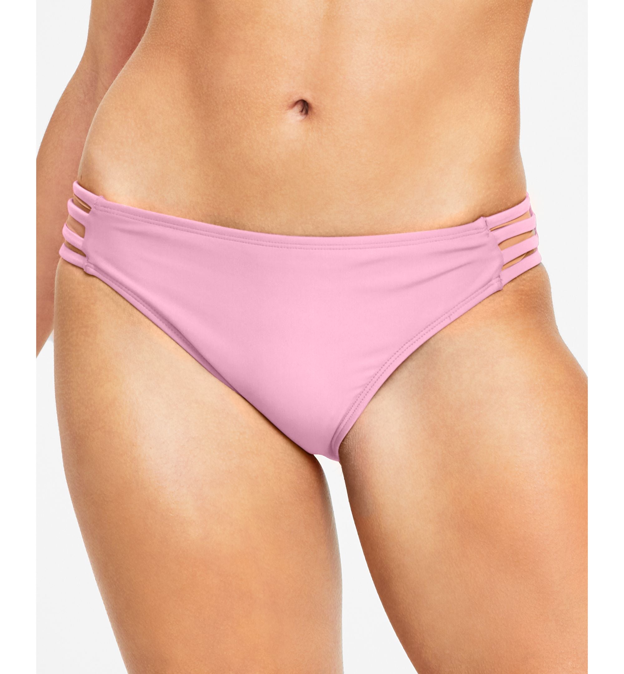 Juniors' Strappy Hipster Bikini Bottoms