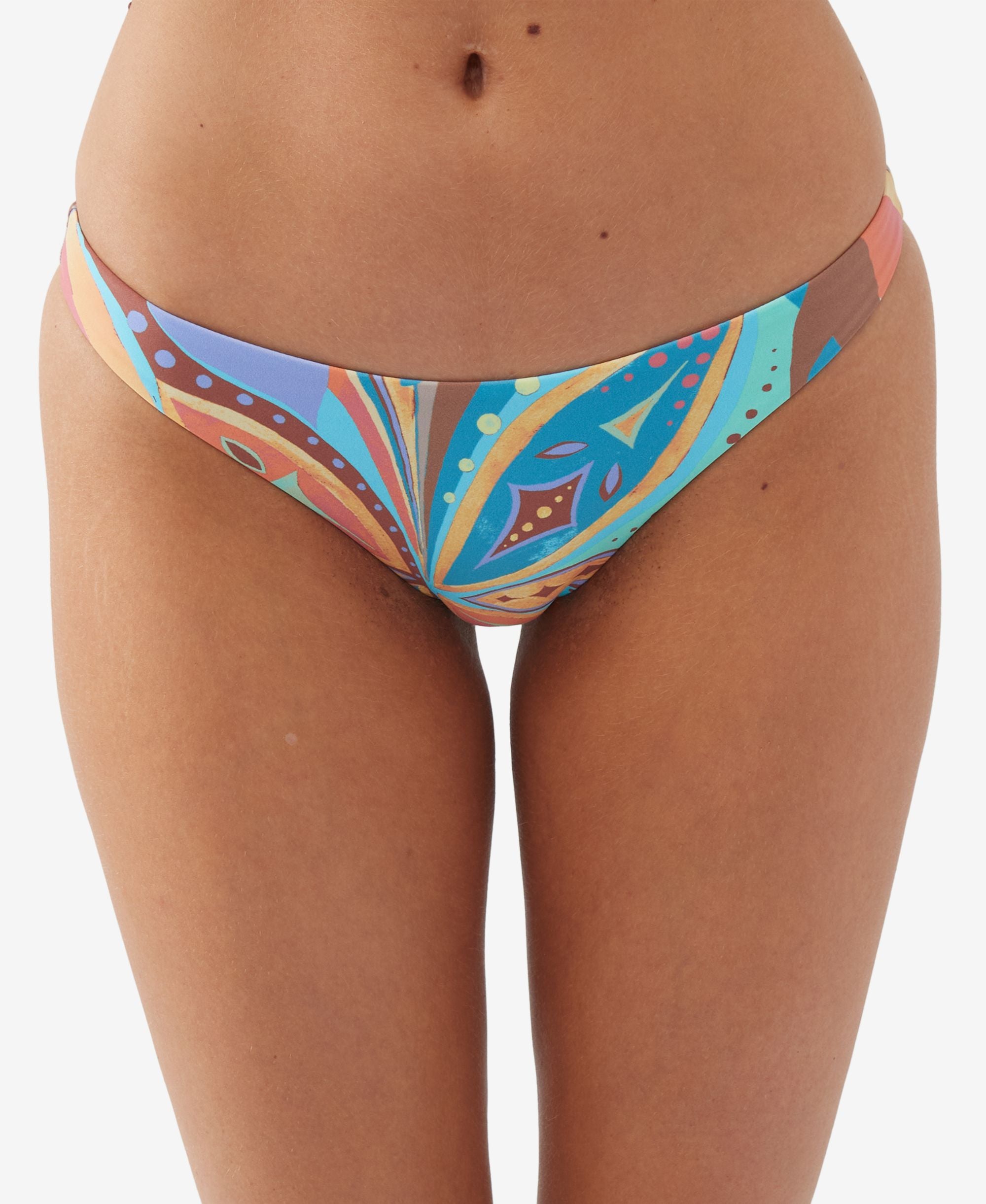 Juniors' Nina Abstract Rockley Bikini Bottoms