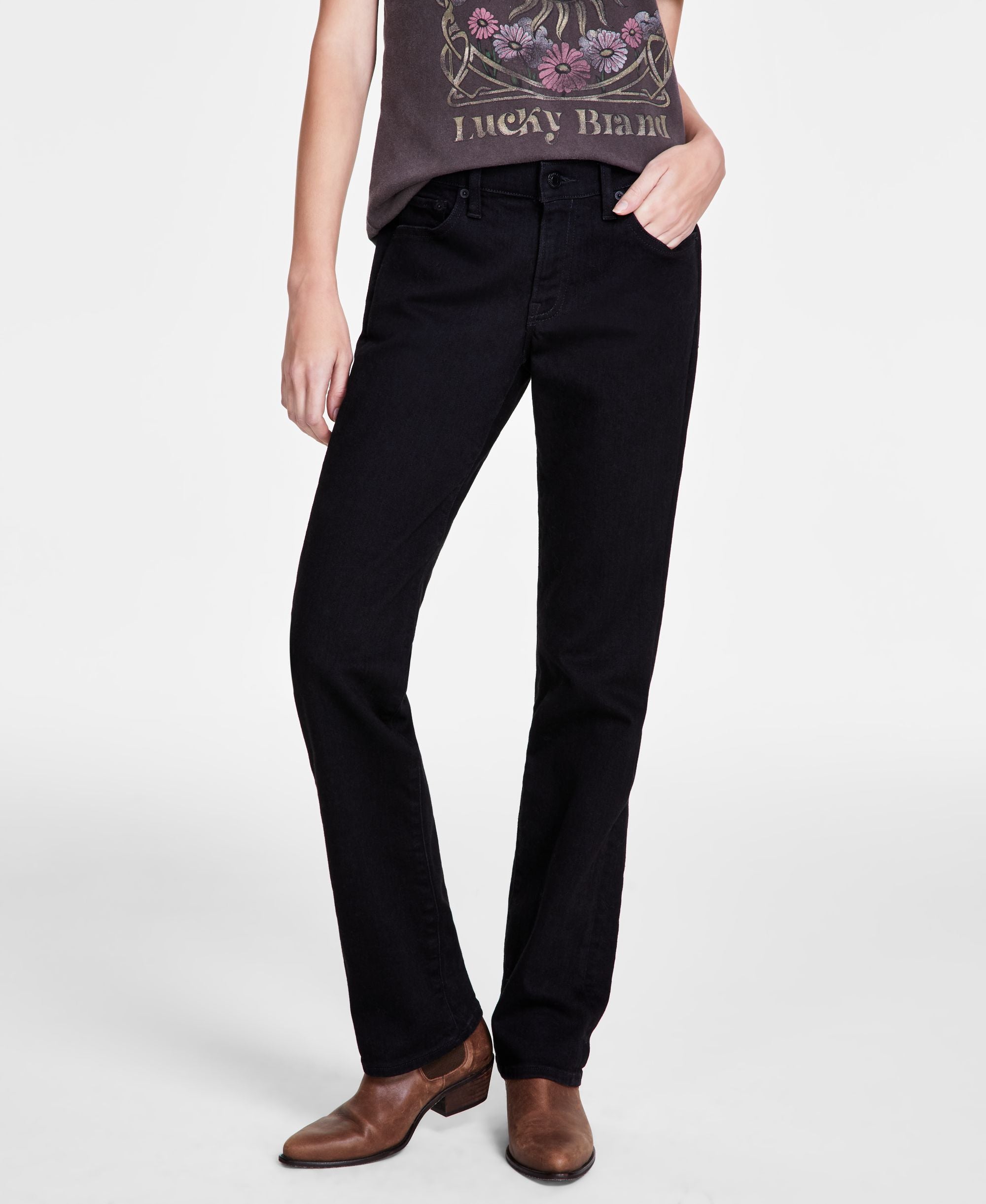 Women's Sweet Straight Leg Jeans