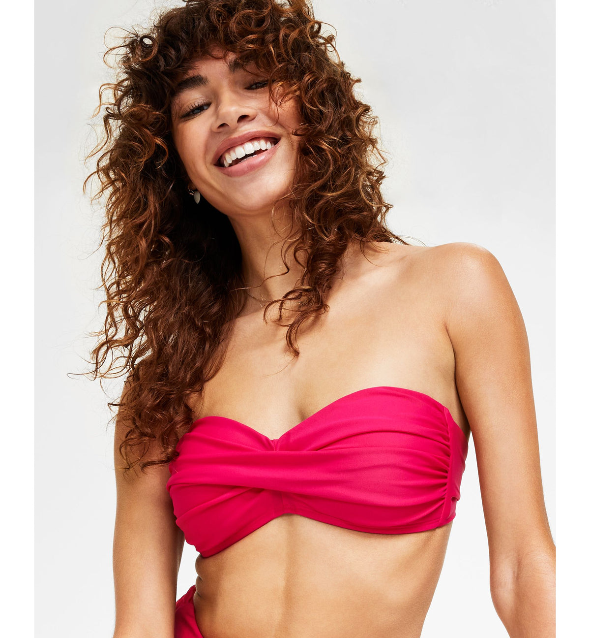 Twist Bandeau Bikini Top