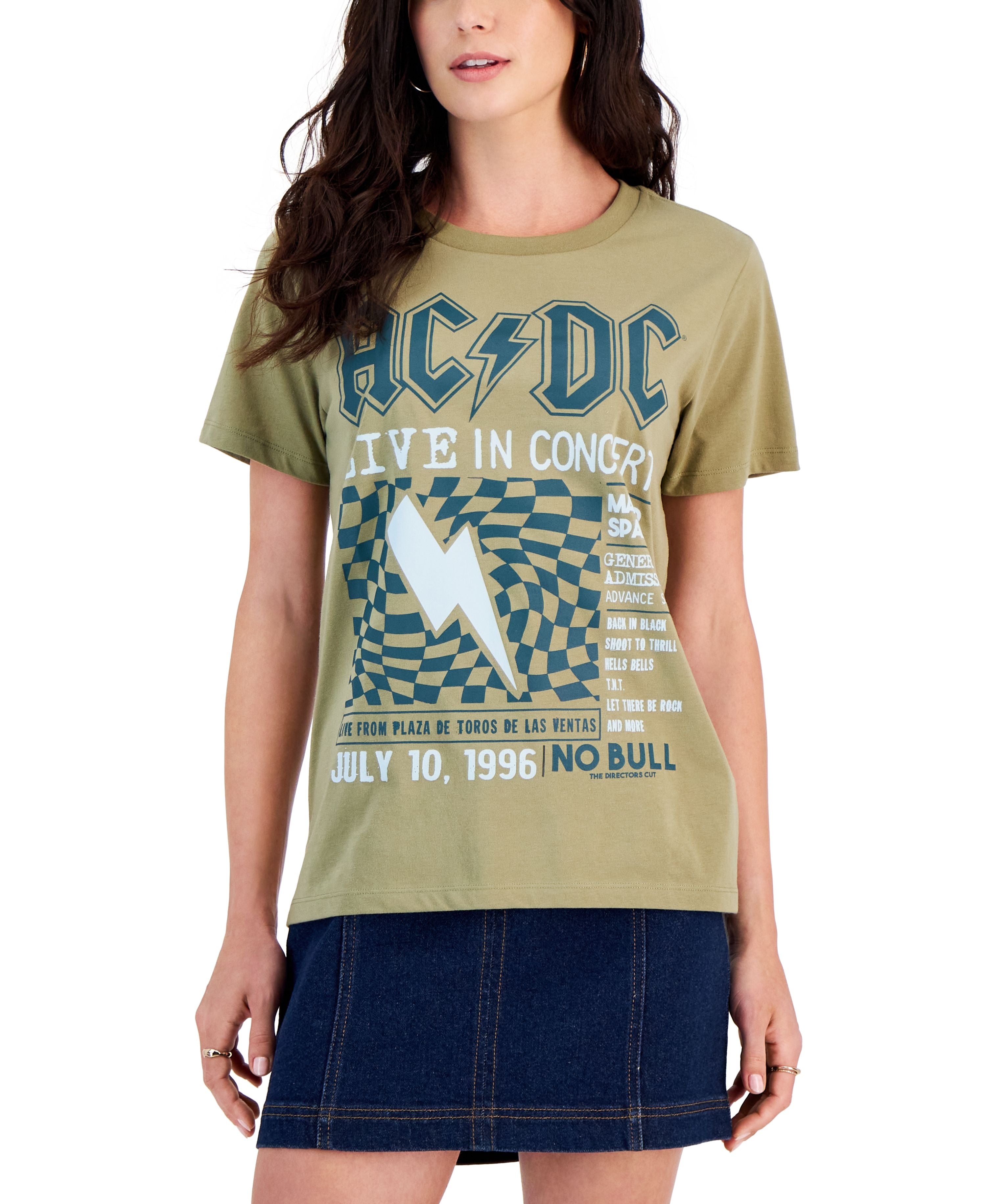 Juniors' AC/DC Graphic T-Shirt