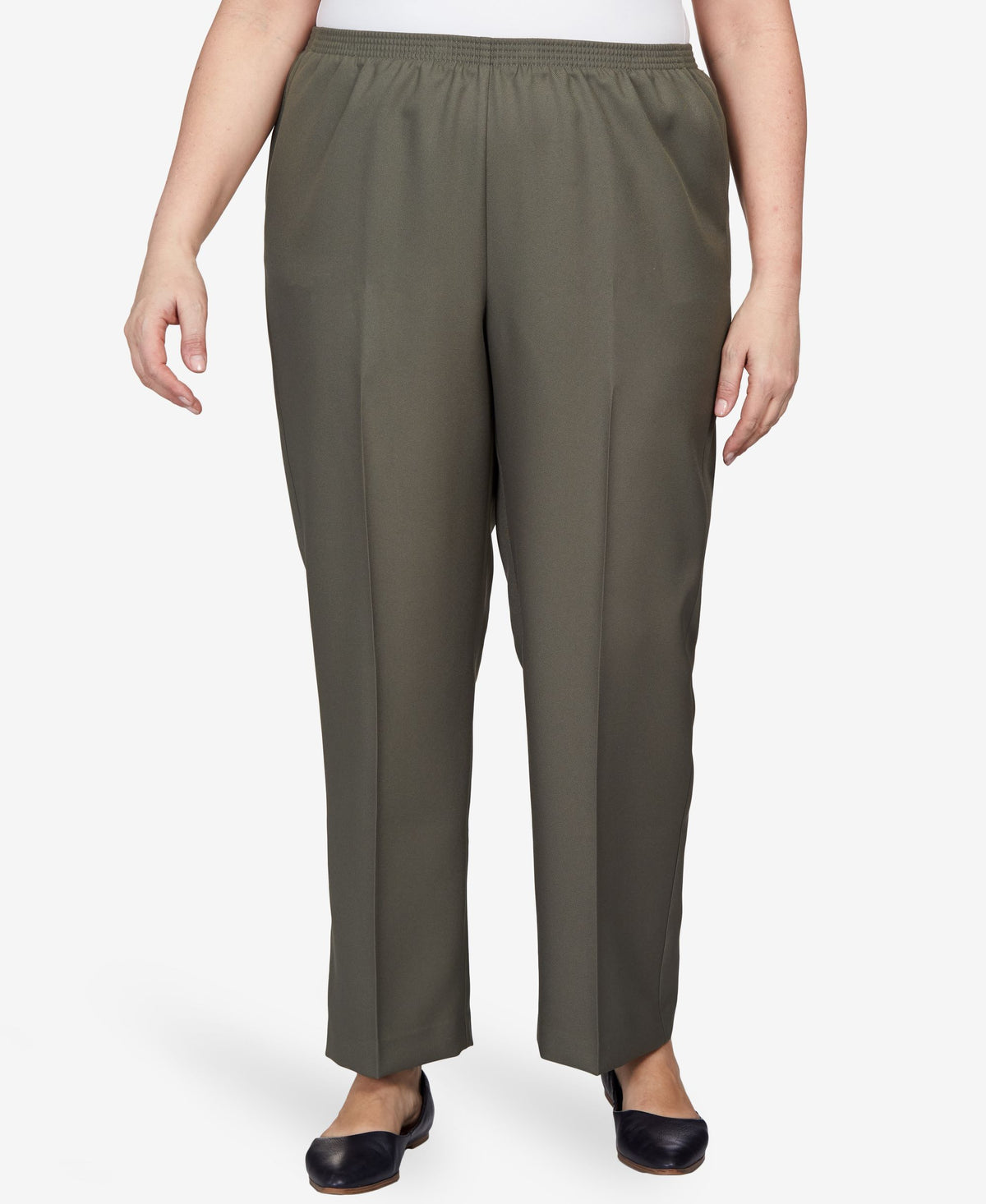 Plus Size Classics Accord Slant Pocket Shorts Length Trouser