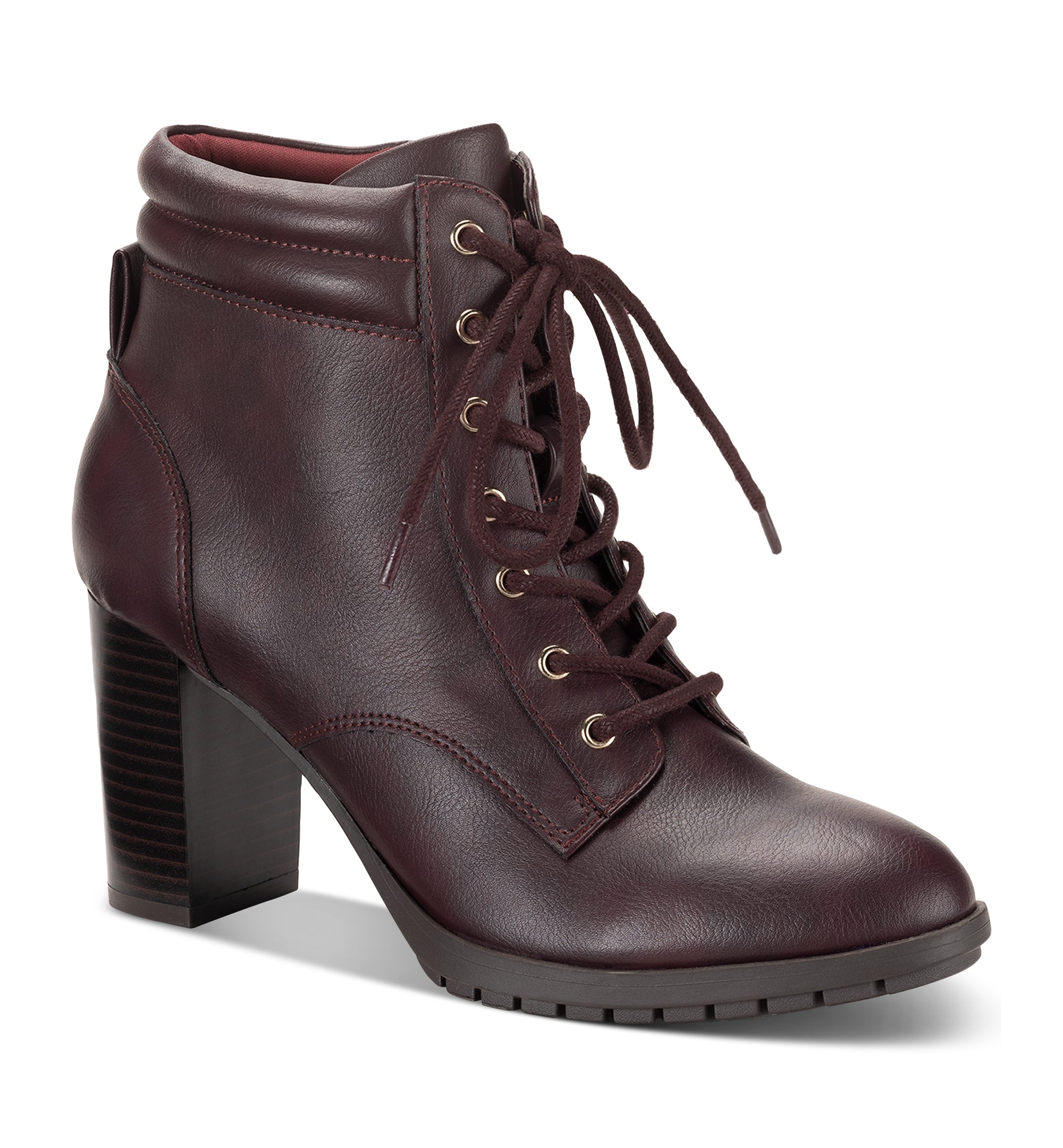 Laurellee Lace-Up Dress Booties
