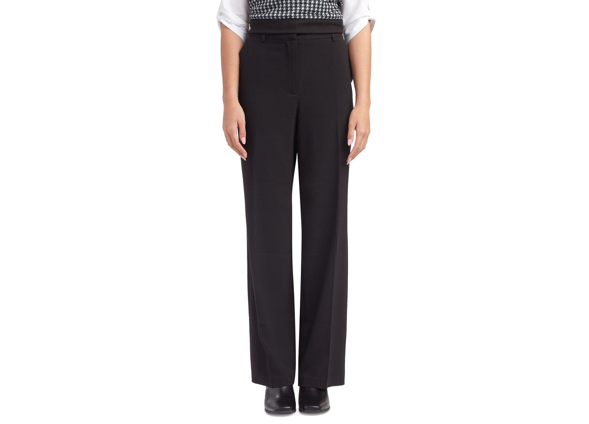 Juniors' High-Rise Zip-Fly Straight-Leg Pants
