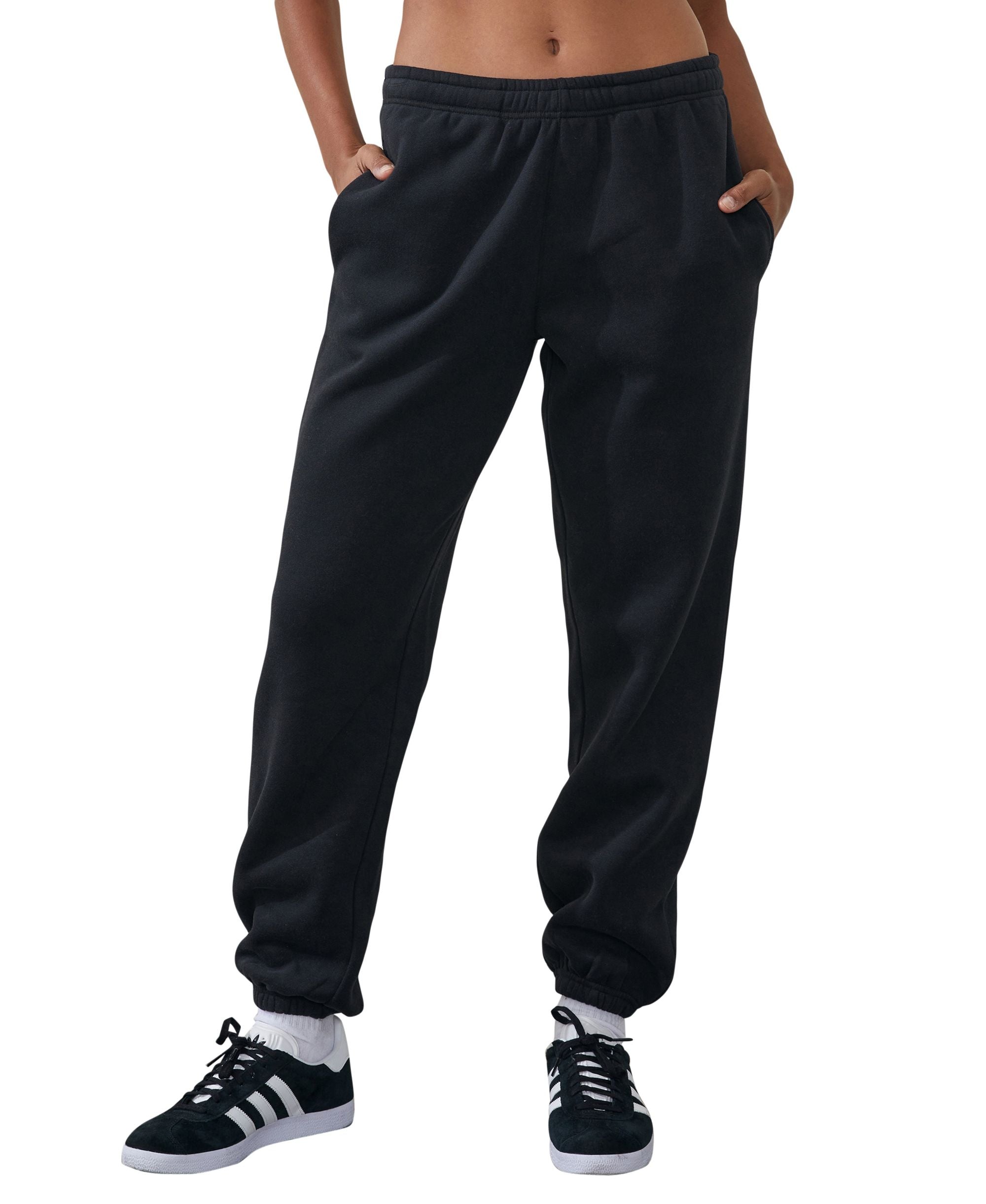 Women's Plush Fleece Gym Track Pants