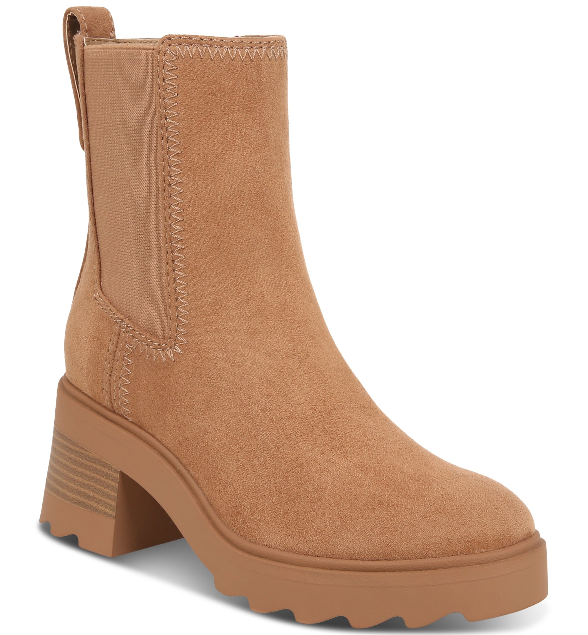 Women's Teresa Pull-On Chelsea Lug Sole Booties