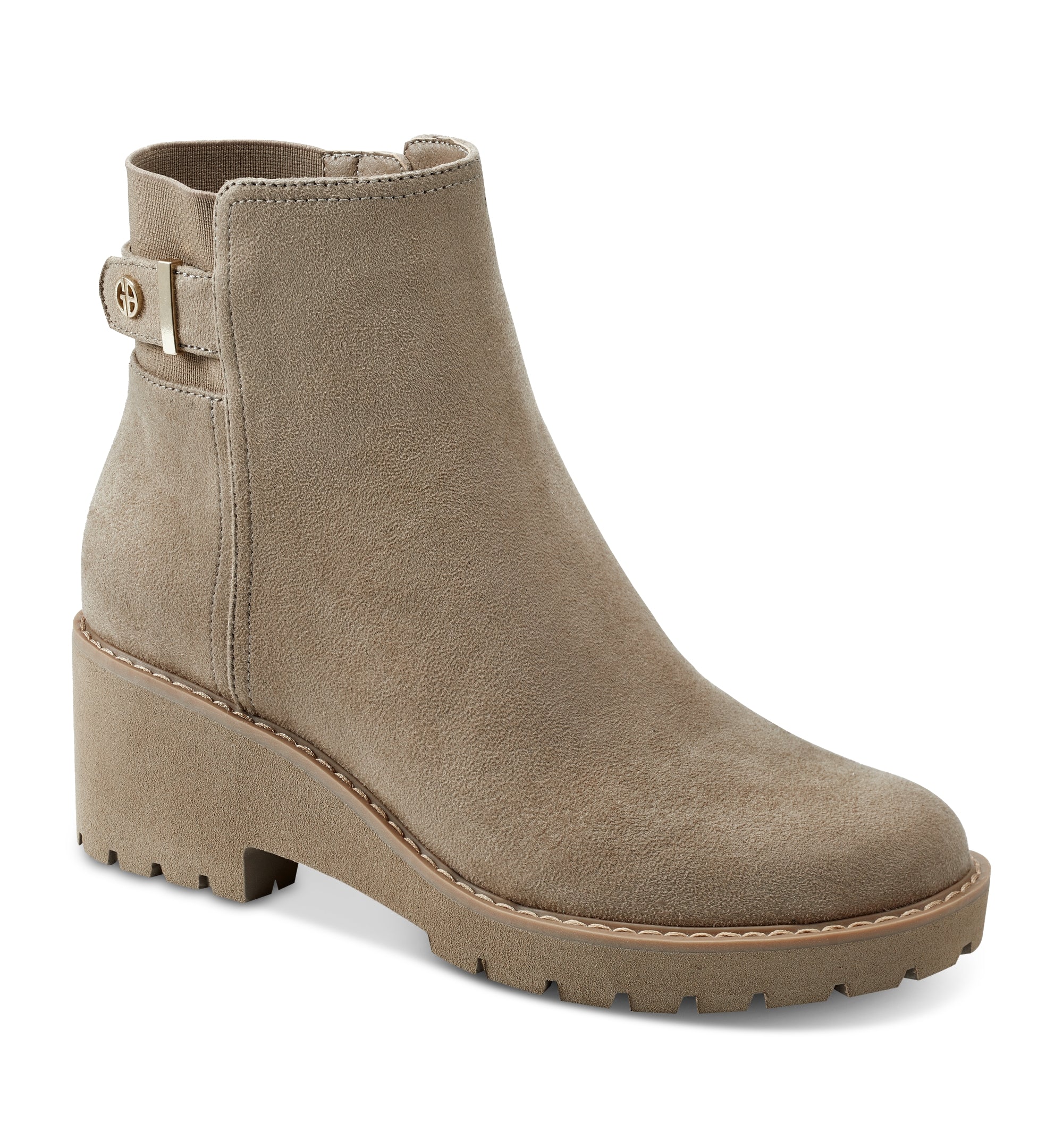 Women's Vedaa Memory Foam Wedge Booties