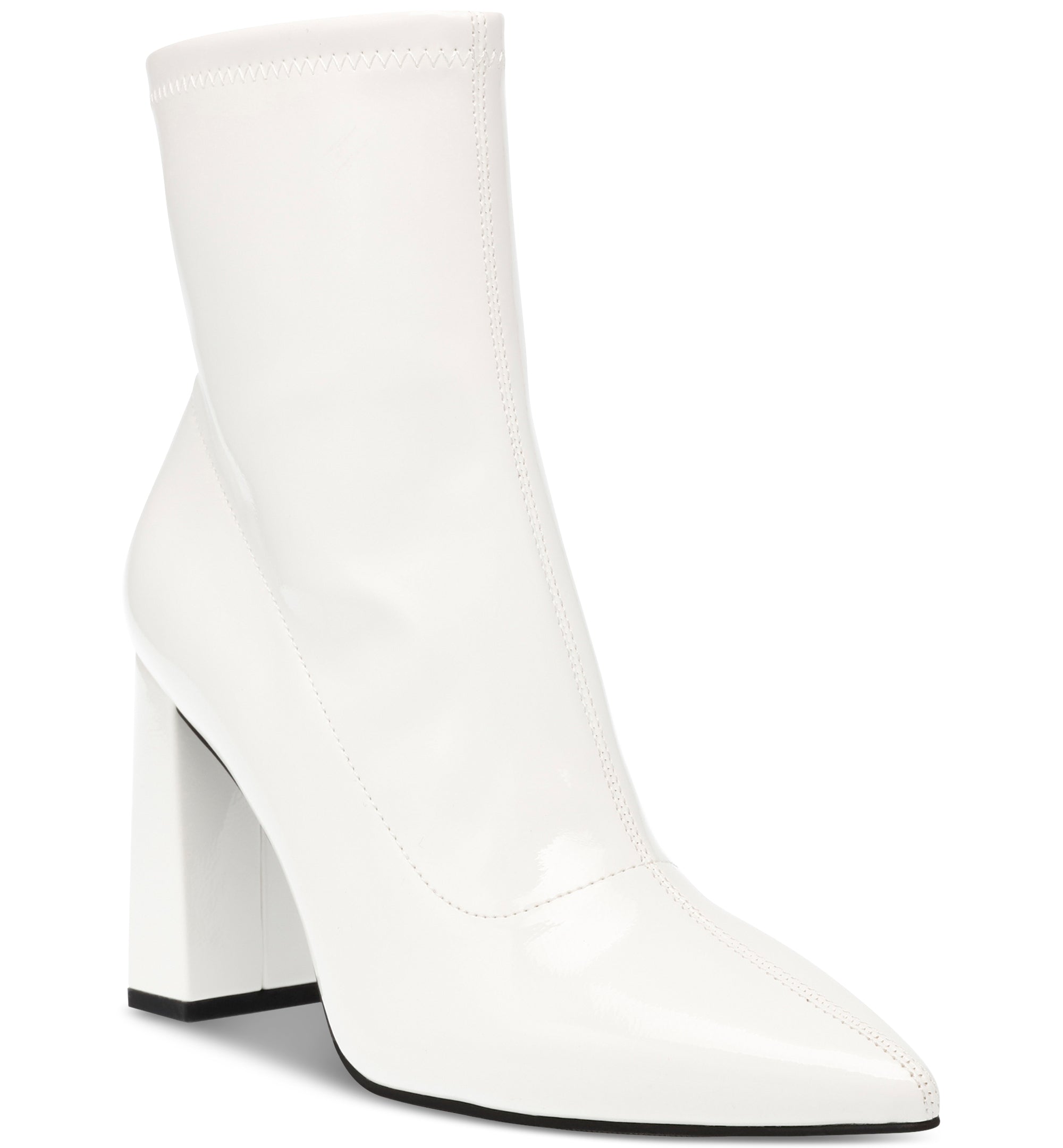Iloise Pointed-Toe Block-Heel Dress Booties