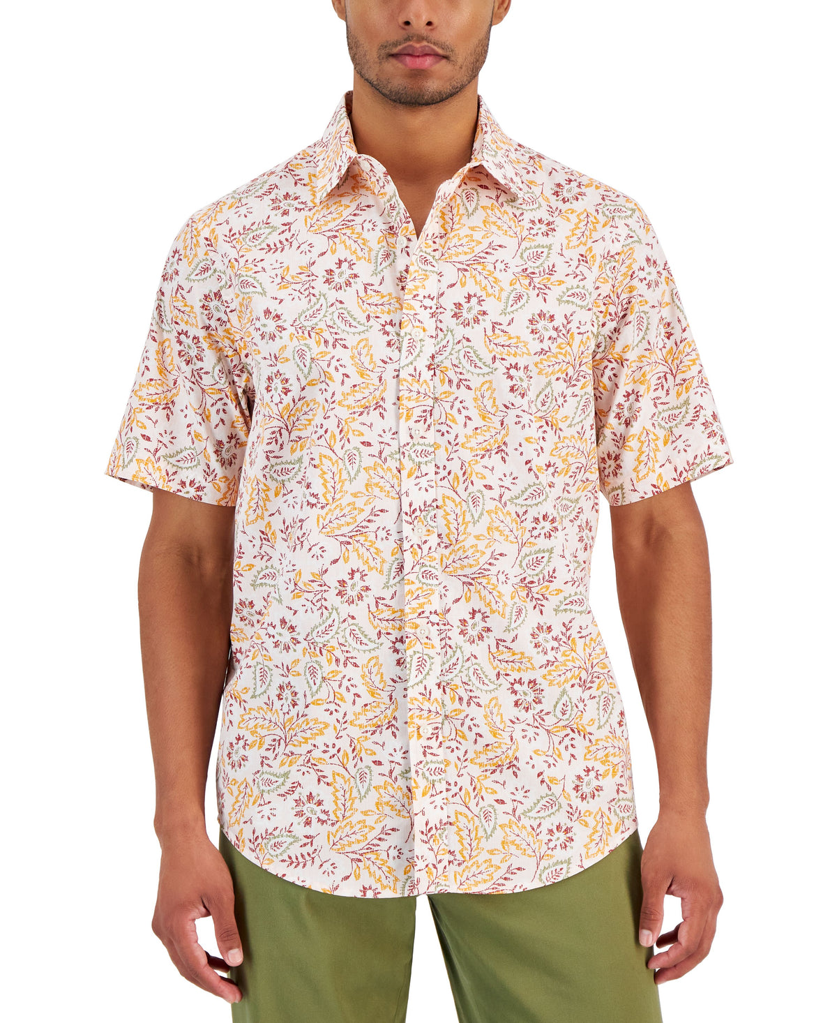 Men's Elevated Large Party Paisley Shirt