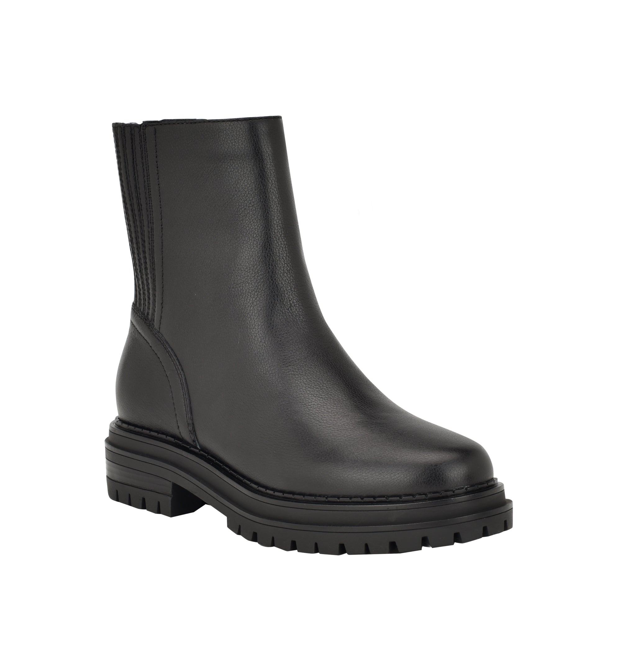 Women's Greg Round Toe Casual Lug Sole Booties