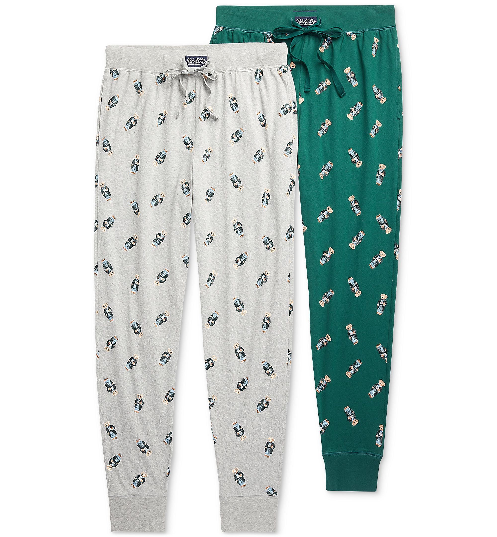 Men's 2-Pk. Cotton Jersey Sleep Jogger Pants