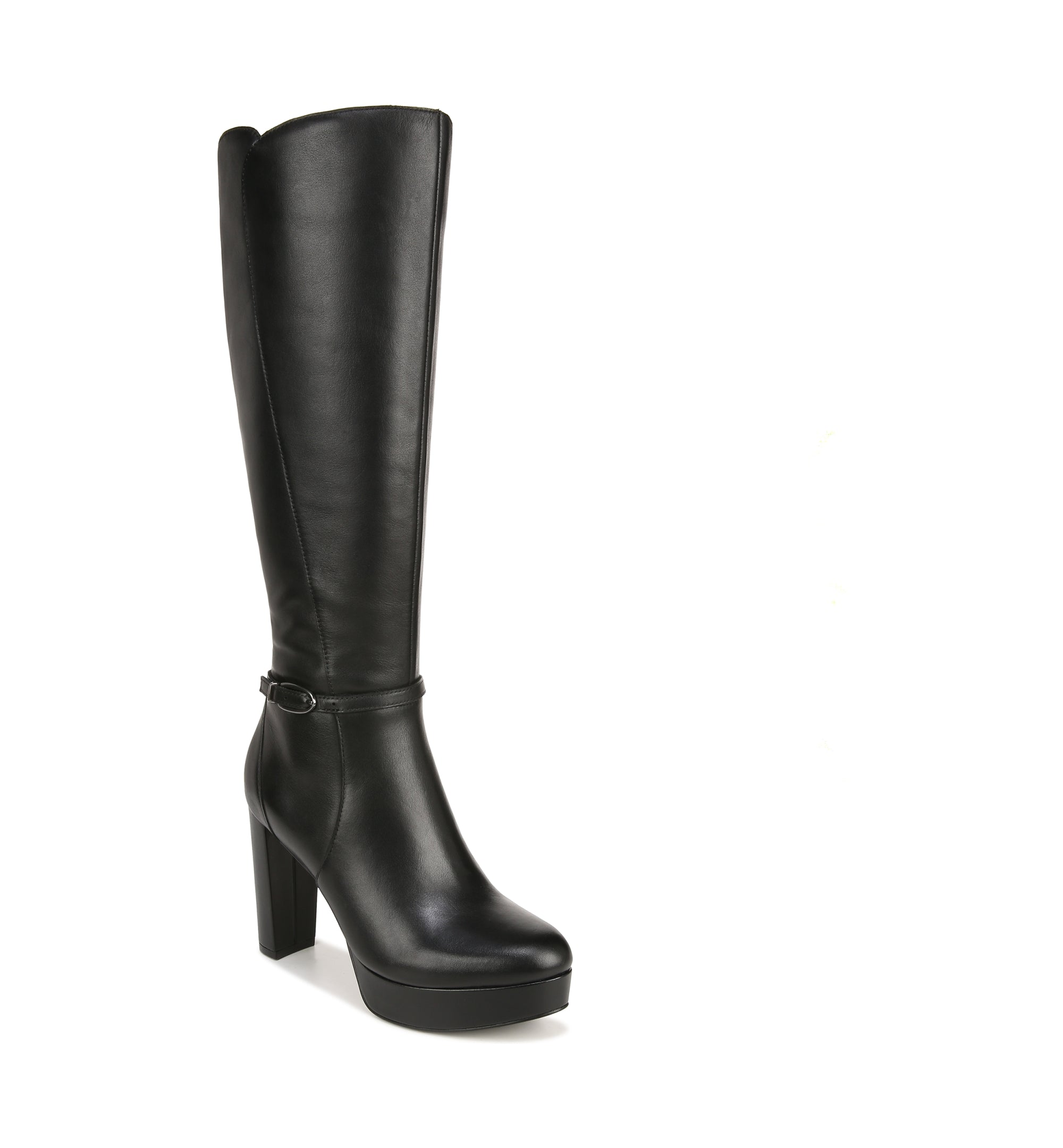 Fenna Wide Calf Tall Platform Dress Boots