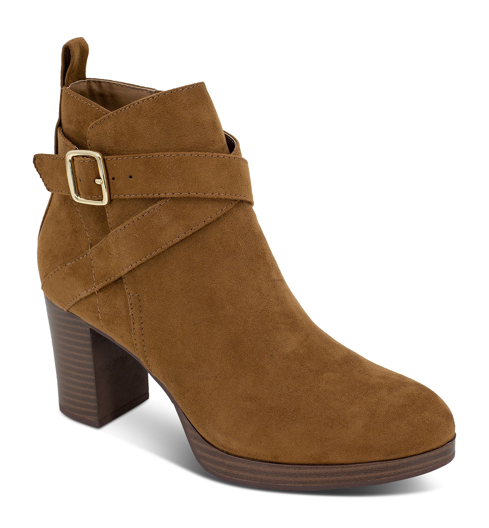Zaharaa Buckled Dress Booties