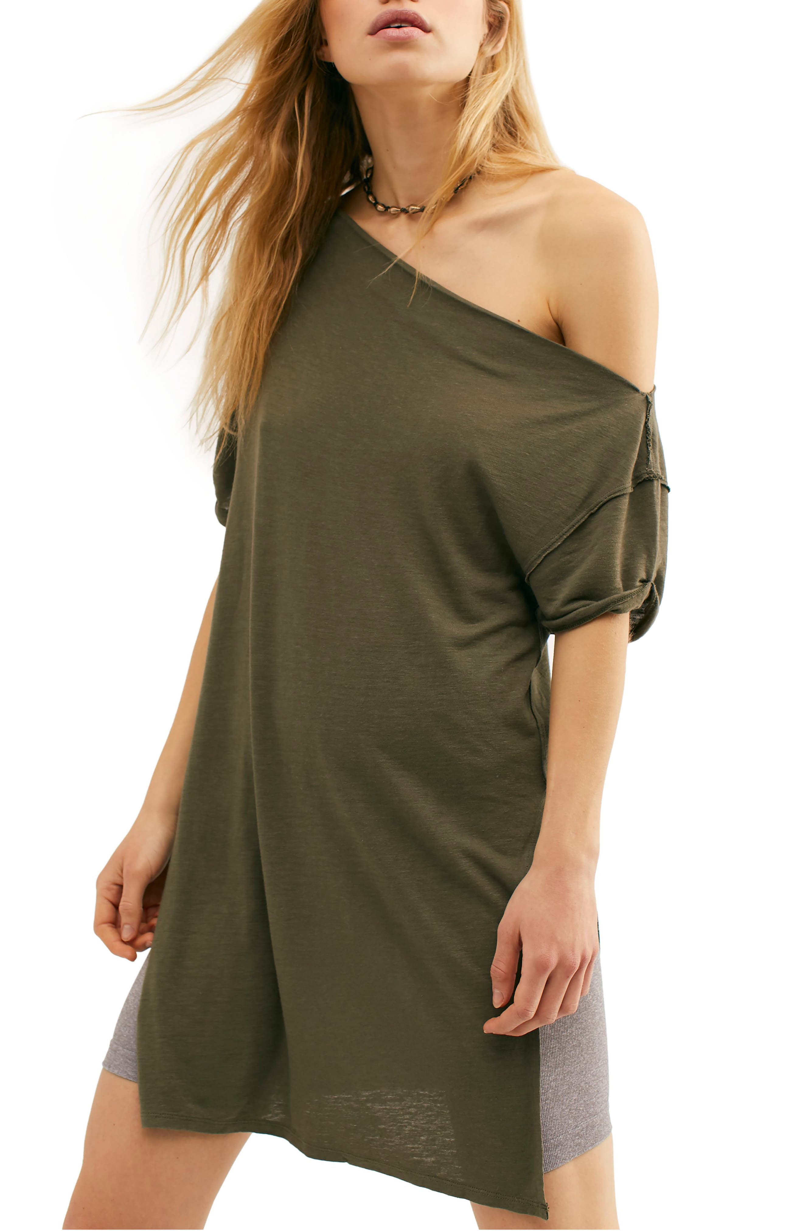 Free People Take It Easy Off The Shoulder Top