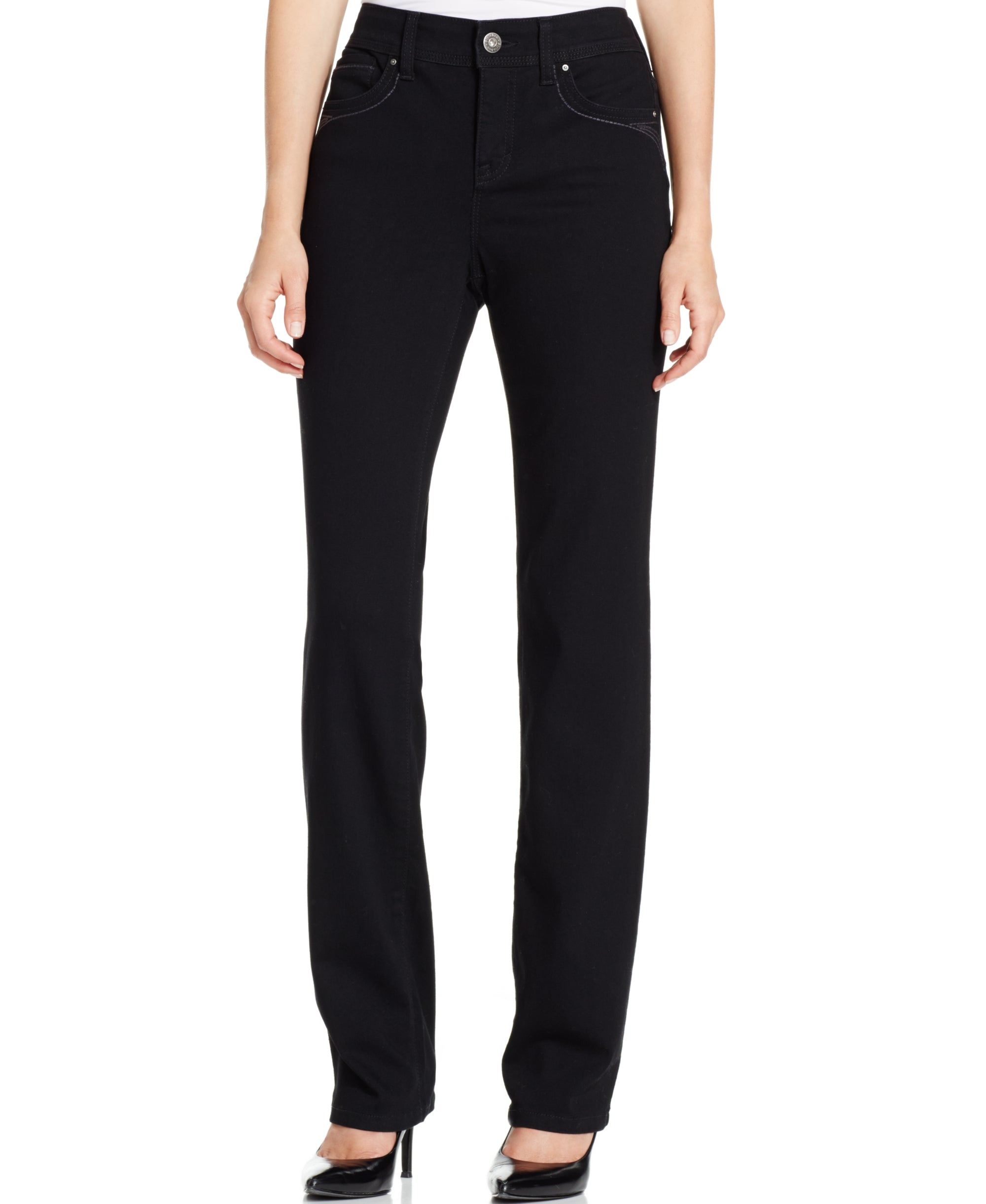 Women's Straight-Leg Jeans in Regular, Short and Long Lengths