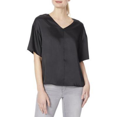 Jones New York Womens Double V Shell Blouse