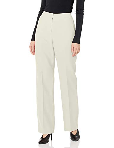 Straight-Leg Modern Crepe Dress Pants