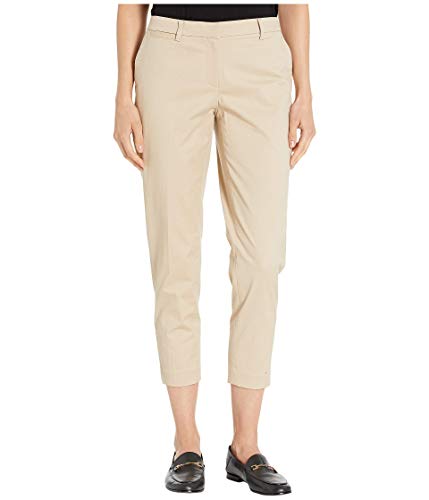 Cropped Straight-Leg Pants
