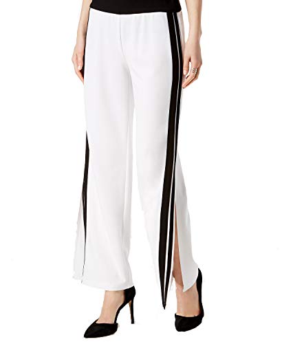 I.N.C. Striped Split-Leg Pants