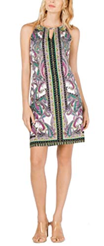 INC Petite Printed Halter Dress