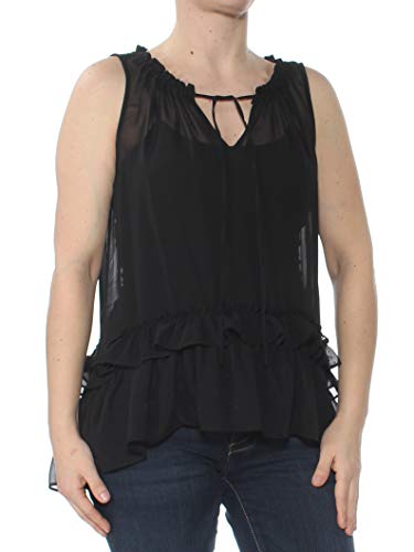 Ruffled High-Low Top