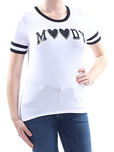Juniors' Moody Graphic-Print T-Shirt