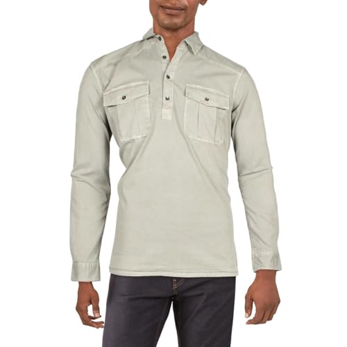 International Concepts Mens Regular Fit Popover Western Shirt