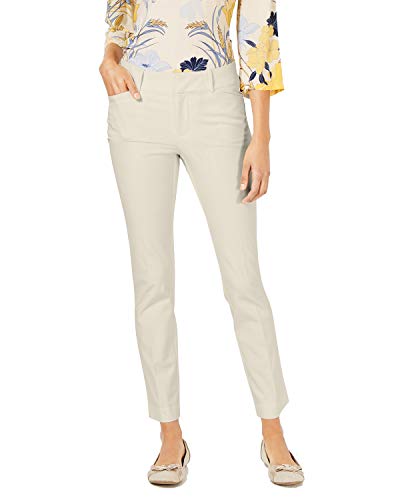 Petite Solid Newport Slim-Leg Pants