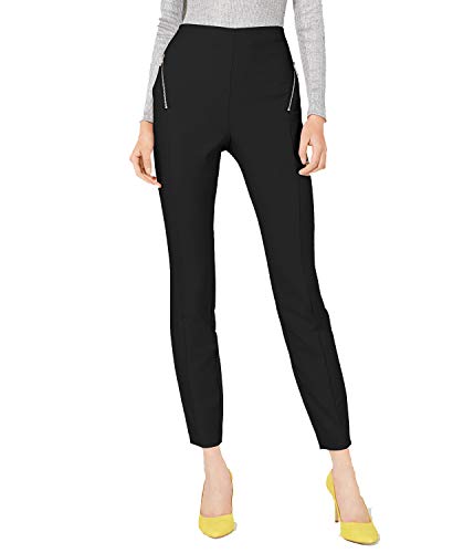 I.N.C. Petite Zip-Pocket Skinny Pants