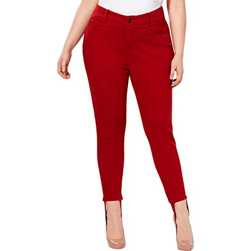 Plus Size Stirrup Skinny Ankle Jeans