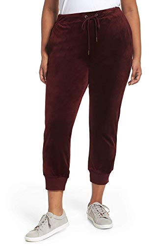 Sanctuary Clothing Womens Velour Track Casual Jogger Pants Scarlet XS