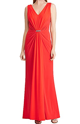Lauren Ralph Lauren Ruched Jersey Gown